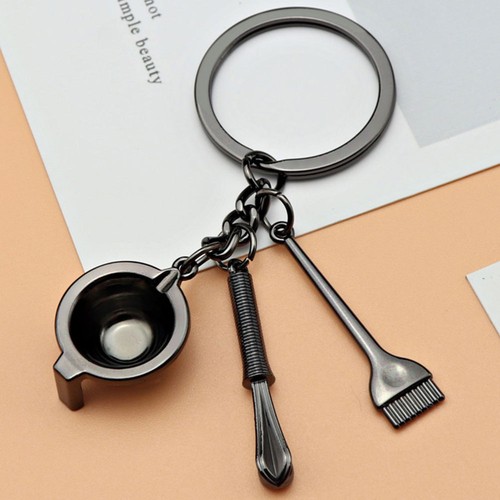 Haarfärbemittel Creme Schlüsselanhänger Anhänger Zinklegierung Autoschlüsselanhänger Zubehör Deko - Bild 10 von 12