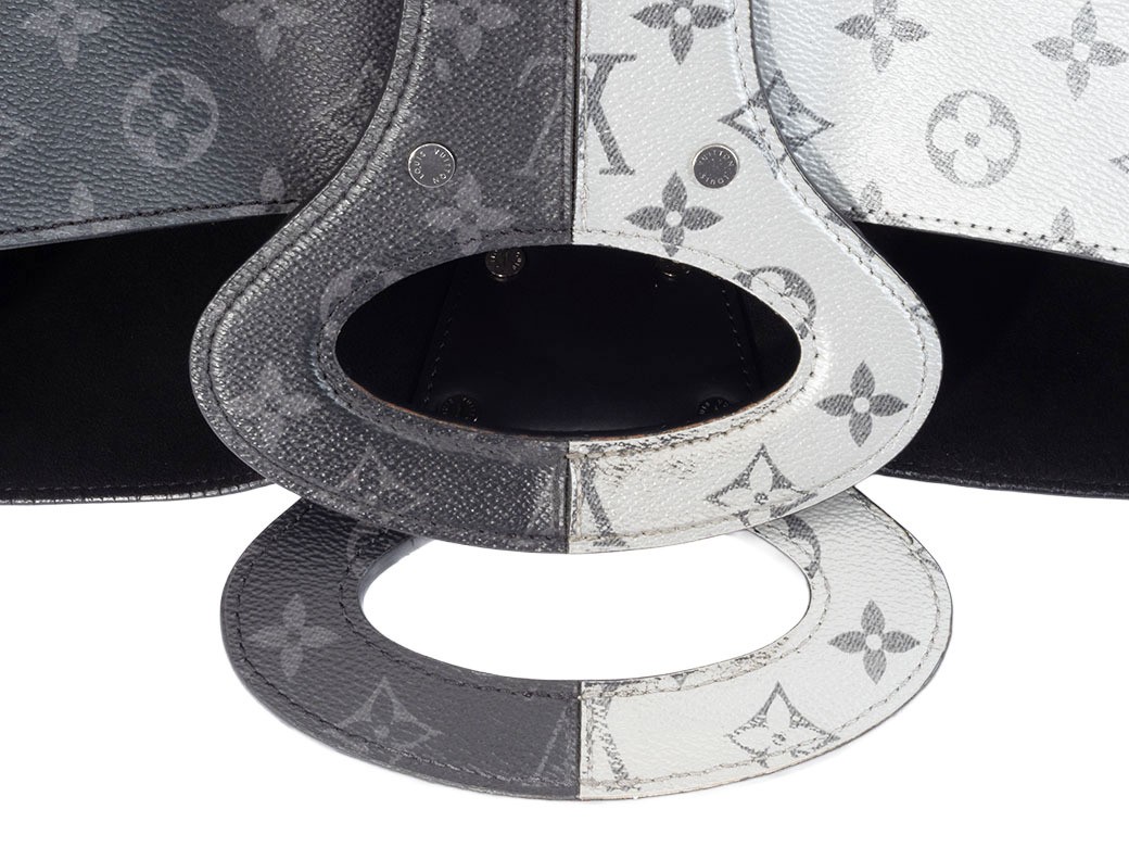 Louis Vuitton Split Bag Monogram Eclipse Tote M43… - image 5