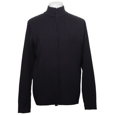 Attention, Strickjacke, Herren, Größe: XL, Grau, Acryl, Rippenstrick #9d6