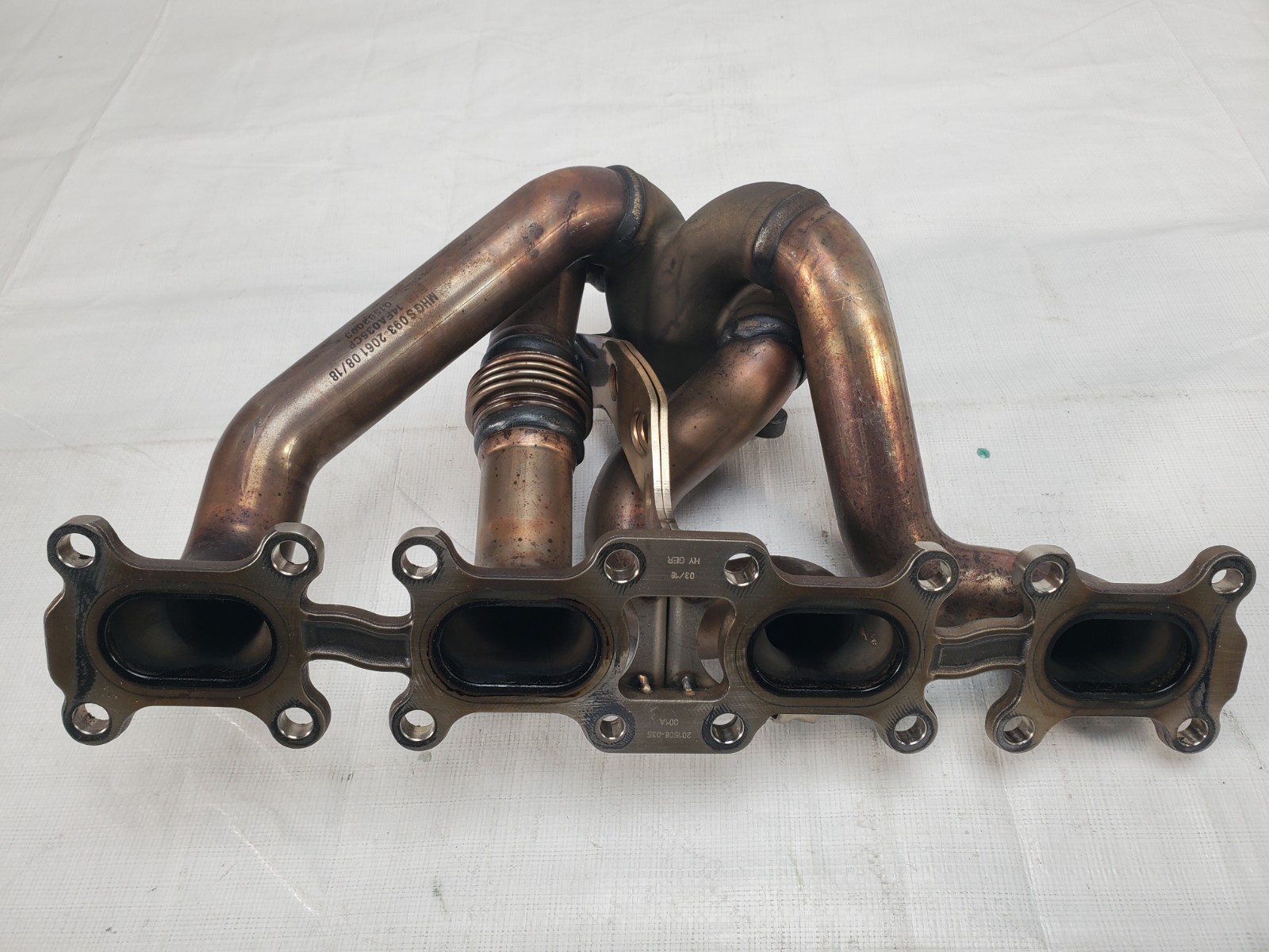 2017-2023 McLaren 720S Left Driver Exhaust Header Manifold 4.0 V8 M840T