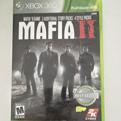 Mafia II Platinum Hits (M) Action & Adventure - Microsoft Xbox 360, 2K Games