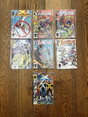 Marvel X-Factor Comic Book 7 Issue Bundle