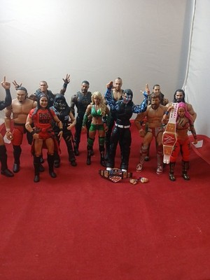 WWE Mattel Elite 1Figure Lot; Jeff Hardy - Brie Bella - Fin Balor - Roman Reigns