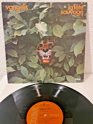 LP Vnly VANGELIS - LA FETE SAUVAGE PEMA MUSIC France 1978 # PL 30036