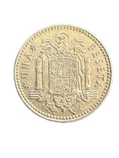 1980 Spain 1 Peseta Coin