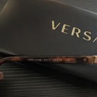 Versace MOD. 3186 5077 Rectangular Full Rim Plastic Tortoise Brown 54-16 — photo 4