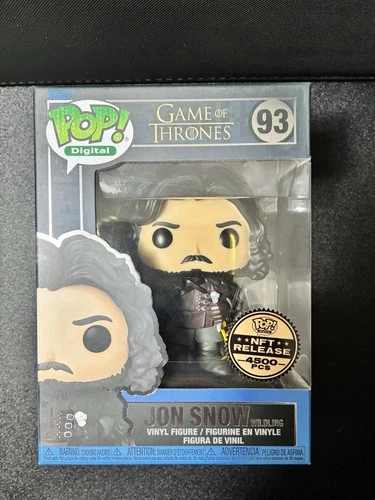 Funko Pop! Digital: Game Of Thrones - Jon Snow (Wildling) #93 - 4500 Pcs