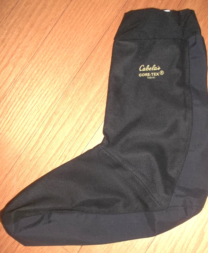 Cabela's Gore-Tex Bota Forros Impermeables NEGRO TALLA PARA HOMBRE 12 ***NUEVO SIN ETIQUETAS* Foto 2 de 4