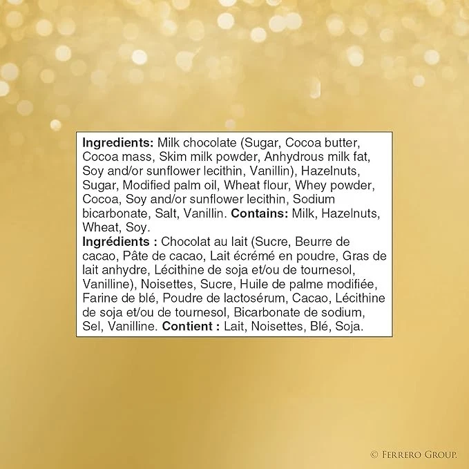 Caja de Regalo Chocolate Avellana Fina FERRERO ROCHER; 16 Chocolate - Envío Gratis Foto 3 de 4