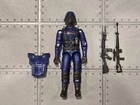 GI Joe Black Major Custom Classic Cobra Mickey Mouse AA Infantry Commander 3.75"