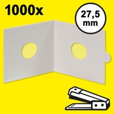 Hartberger M&uuml;nzr&auml;hmchen 27,5 mm, zum Heften (1000er-Packung) 8331275 Neu