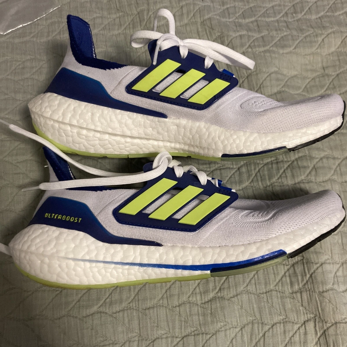 adidas Ultra Boost 22 Solar Yellow Victory Blue (Women's)