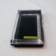 B & Q Lash Easy Fan Flowering Lash Extension Set of 12 (0.07, D, 17 mm) NEW imp