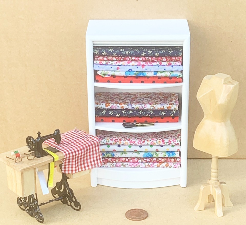 Sewing Room Display & Accessories Tumdee 112 Scale Dolls House
