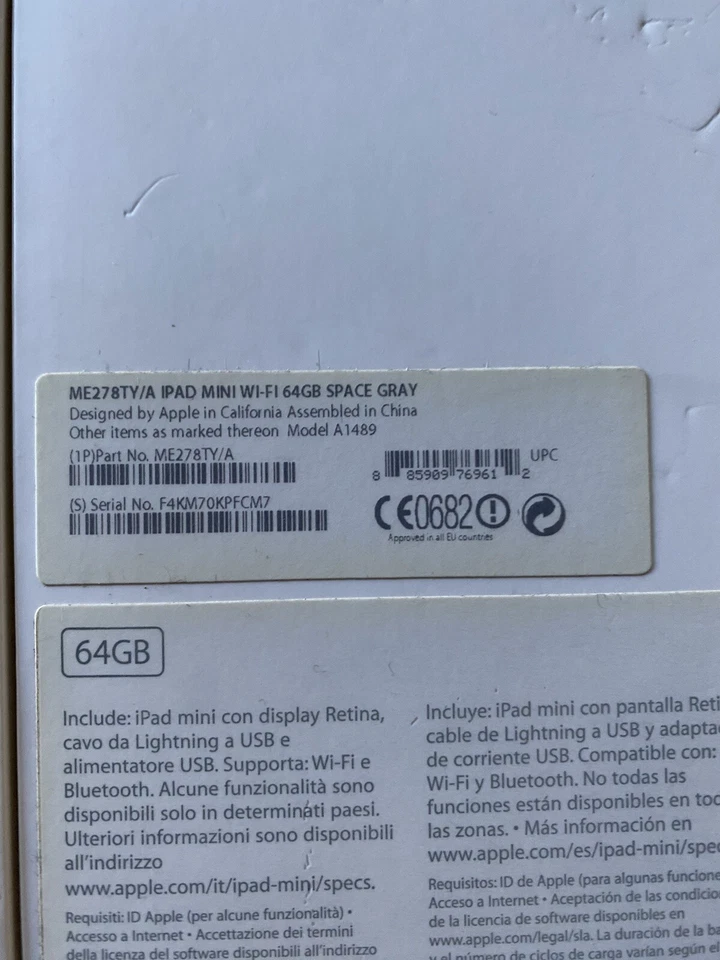 Apple iPad mini 2 · 64GB · Wi-Fi, foto 3 di 5