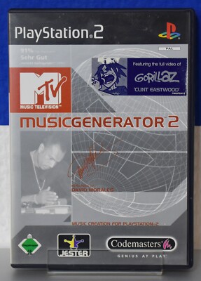 MTV Music Generator 2 Playstation 2 Codemasters 