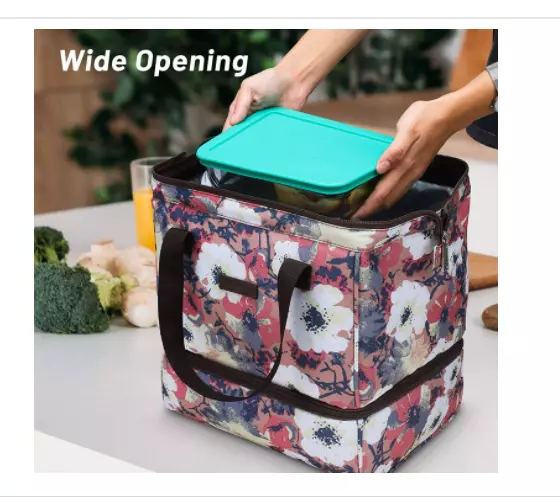 MIER Lunch Bags for Kids Cute Insulated Lunch Box Tote