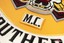 Santopadre Patch Version 2 - Mayans Southern Cali M.C. - Front Vest Biker Gang Emblem - Geborduurd Strijkijzer - Maat: 9.9 x 2.8 cm