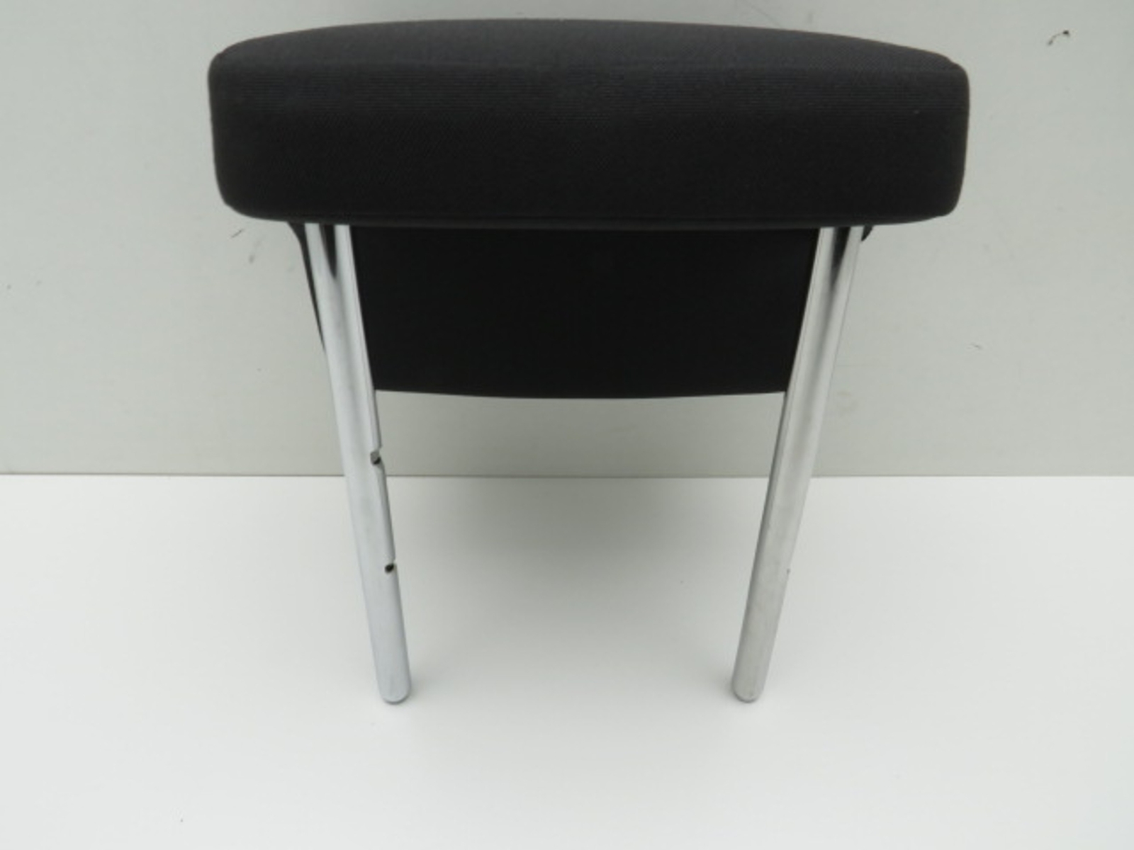 VW Golf Mk7 Light Grey Passenger Left Rear Cloth Headrest 2013 to 