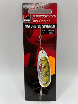 DAM Effzett Das Original Nature 3D Spinner Silber 3-12g