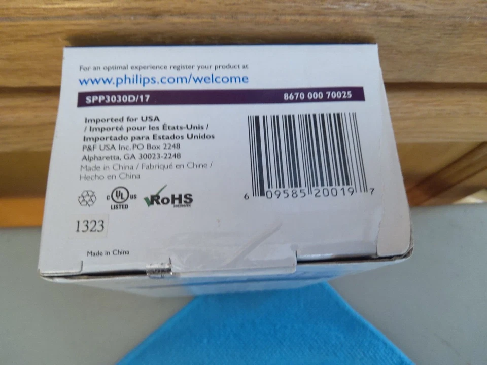 Philips Surge Protector, 3 Outlets 1120 Joules, Home Electronics, SPP3030D/17 - Image 4 of 4