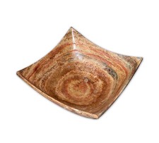 Mittelst&uuml;cke Obstschalen IN Onyx Italian Onyx Centerpiece Bowl Home Design 30cm