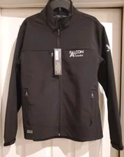 Dri Duck DDX Jacket Mens Med Black Waterproof Motion Full Zip Corp Logo