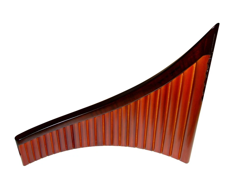 Flauta de cacerola izquierda, 22 tubos, flauta de cacerola alta para zurdos + estuche blando Foto 2 de 4