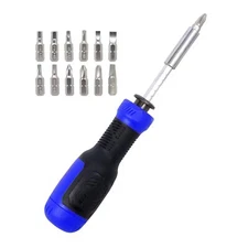 13in1 Multibit Screwdriver Set Super Durable Comfortable Cushiongrip Handle Ergo