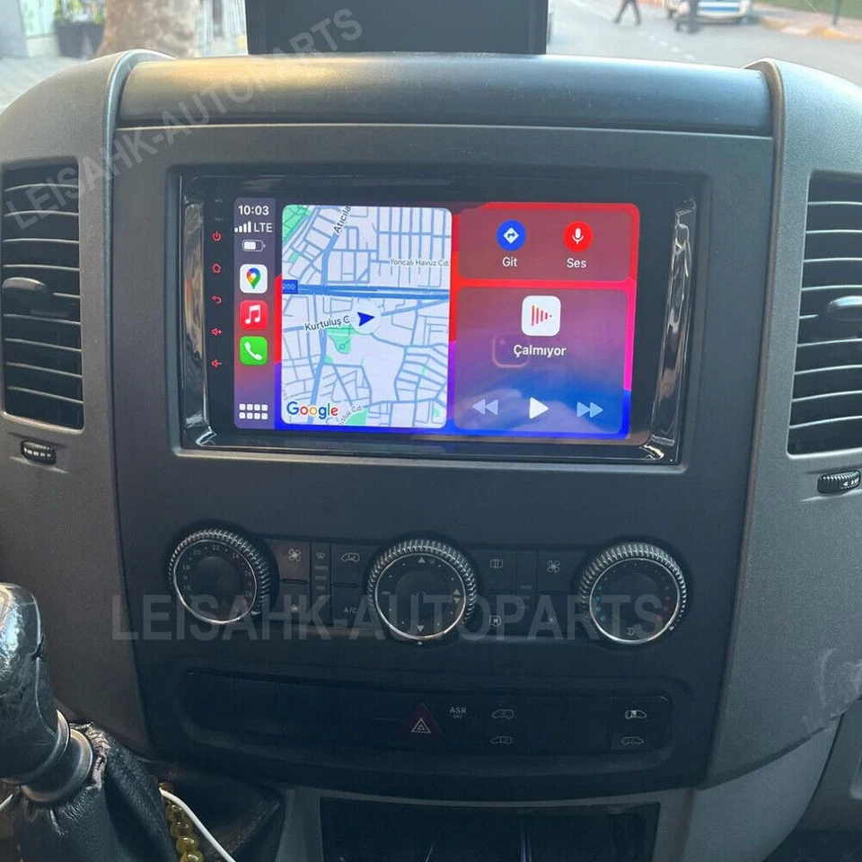 Android 13.0 CarPlay Radio GPS Navi Camera For 2009-2017 Mercedes Benz Sprinter - Image 3 of 4