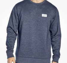 Eddie Bauer Men's Soft Fleece Classic Fit Heavyweight Sweatshirt HTF NAVY XXL