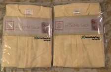 Swaddle Designs zzZipMe Sack Small 0-6 Months Up to 28 Inches Soft yellow