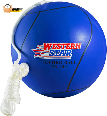 Tetherball Game Set - Soft-Touch Tether Ball with Durable Attached