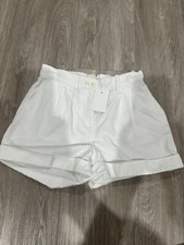 JCrew CrewCuts White Shorts Size 8 New Kod Girl