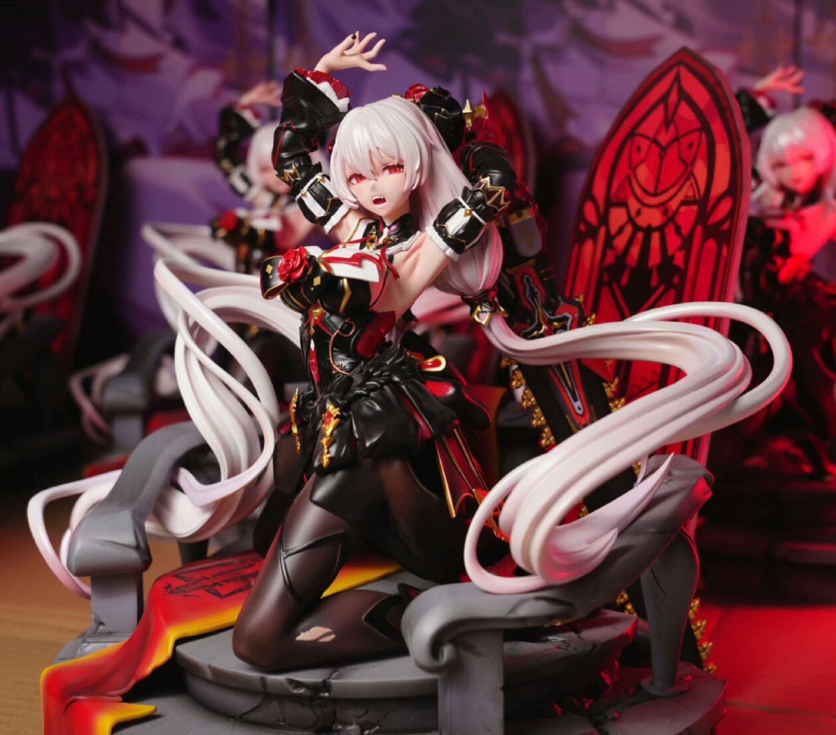 Theresa Apocalypse Arctic wolf Studio Resin Figurine EX Ver 2