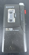 Sony m-430 Microcassette Recorder FOR PARTS ONLY