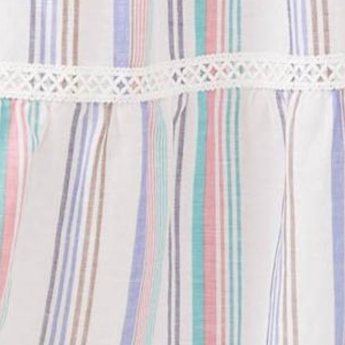 J.McLaughlin Hestia Maxi Dress Multicolor Striped Coastal Summer Size 14 - Picture 4 of 17