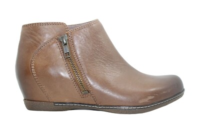 Dansko Leyla Tan Burnished Leather Ankle Boot - NEW -  Size EU 39