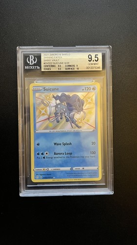 Suicune graded BGS 9.5 for sale on eBay