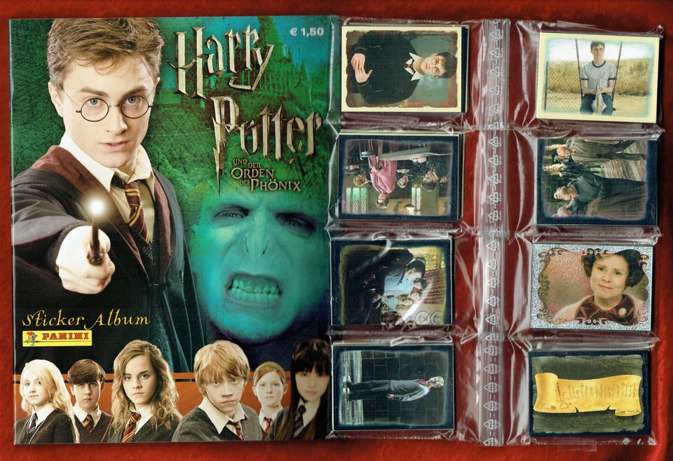 Harry Potter ... Orden des Phönix  (2007)  Leeralbum + kompletter Satz  ,Panini - Bild 1 von 1