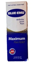 BLUE-EMU Maximum Arthritis Pain Relief Cream 3 oz Exp 11/2026