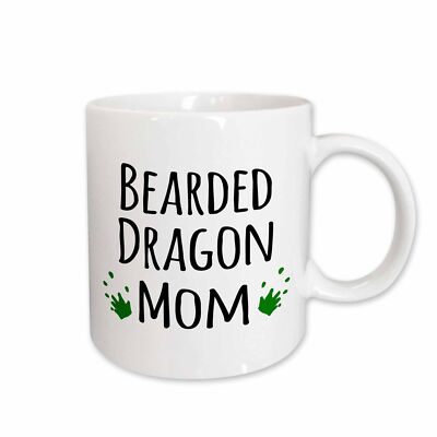 3dRose Bearded Dragon Mom - for female lizard and reptile enthusiasts and girl p