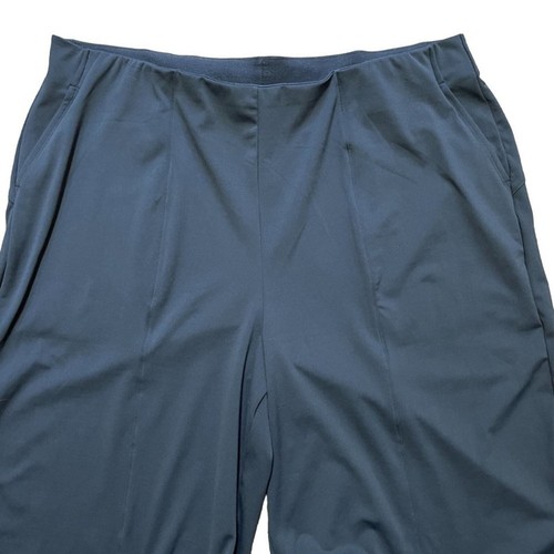 OLD NAVY High Waisted PowerSoft Wide Leg Pull On Pants in Navy Blue WOMEN'S XXL - Picture 3 of 9