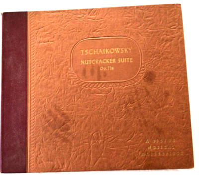 (3) 12'' 78 RPM SET ''NUTCRACKER SUITE OP.71a'' TSCHAIKOWSKY VICTOR DM 265
