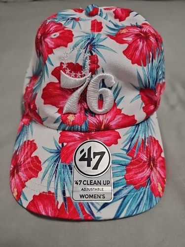 Philadelphia 76ers Sharon Damenhut '47 Clean Up tropische Blumen verstellbar - Bild 1 von 14