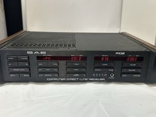 SAE Scientific Audio Electronics R102 Receiver w Wood Panels - Tested & Working