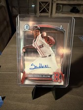 SADBIEL DELZINE Bowman Chrome 2025 Red Auto