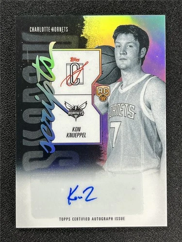 2025 Topps Signature Kon Knueppel Base (RAW)