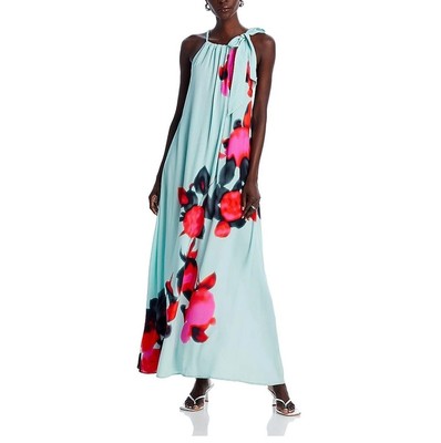 Essentiel Antwerp Womens Green Sleeveless Maxi Casual Maxi Dress Size 36/ M NWT