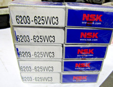✌️10) NEW NSK 6203-625VVC3 BEARING NEW IN BOX  LOT OF 10